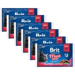 Brit Капсули BRIT Premium Cat Meat Plate 6 x (4 x 100 г)