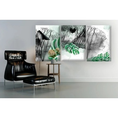 Divio Třídílný obraz na plátně, vzor 41555 Velikost: 90x180 cm