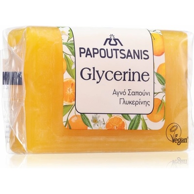 Papoutsanis tuhé mydlo na telo Glycerine Yellow 125 ml