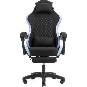 Tacens Mars Gaming MGC-X геймърски стол текстил Black/Blue (TACMARS-MGCXFGRBL)