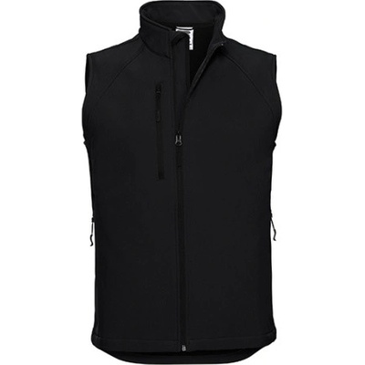 Russell pánska softshellová vesta R-141M-0 black