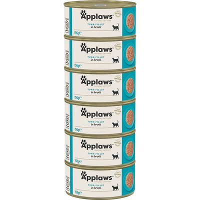 Applaws Cat tuňákové filety 6 x 156 g
