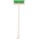 Bigjigs Toys Градинска метла с дълга дръжка зелена (BJ289)
