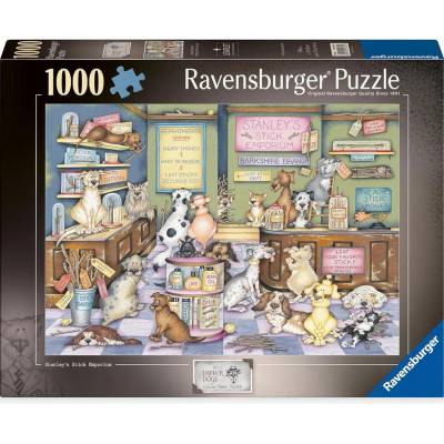 Ravensburger Пъзел Ravensburger от 1000 части - Магазинът за пръчки на Станли (12001756)