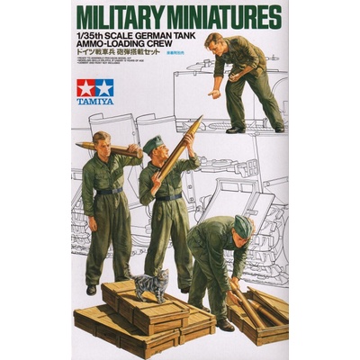 Tamiya German Tank Ammo-Loading Crew 1:35