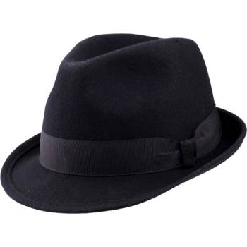 Assante Čierny pánsky klobúk 85010