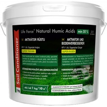 Life Force Soil Conditioner NATURAL HUMIC ACIDS SUPER TRÁVNÍK organické trávníkové hnojivo 3 kg 2 ks