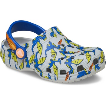 Crocs Детски сандали Crocs Kid's Classic Dragon Graphic Clog Sandals - Atmosphere - размер 24-25 (EU) (702-5412-0115)