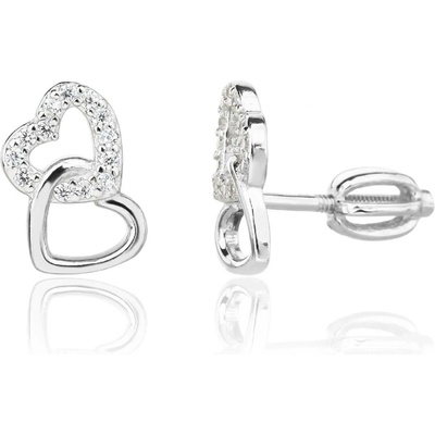 Jan Kos jewellery Stříbrné náušnice MHT-7981/SW00