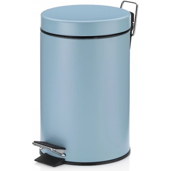 Kela Кош за отпадъци с педал Monaco - светло син - 3 л (KELA 24290)