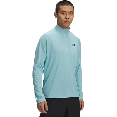 Under Armour Tech ½ Zip Long Sleeve Mens - Stream Blue