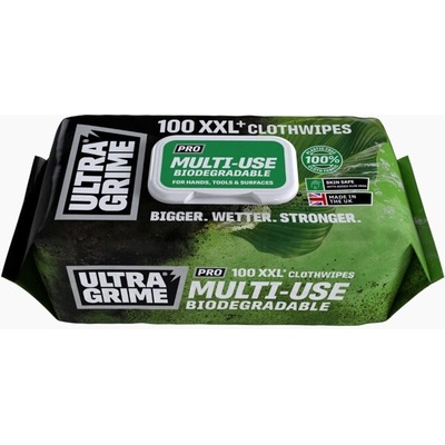 Ultragrime profi čisticí ubrousky Pro Bio-Multiuse XXL 100 ks