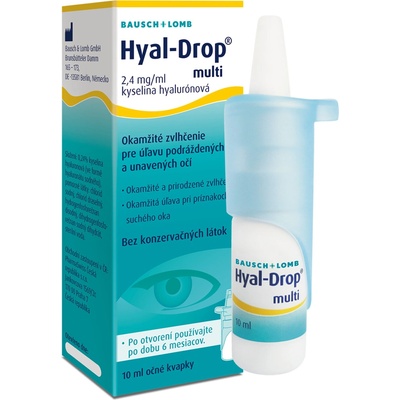 Bausch & Lomb Hyal-Drop multi 10 ml – Hledejceny.cz