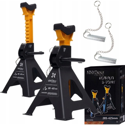 Kraft&Dele Podpěry pod auto 3 t 2 ks, KD3096 – Sleviste.cz