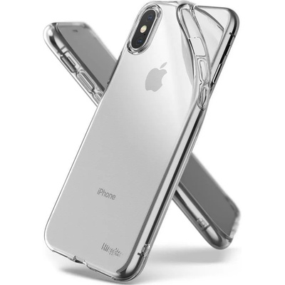 Ringke Противоударен Силиконов Калъф за iPhone XS/X, Ringke Air Case, Прозрачен (8809628563148)