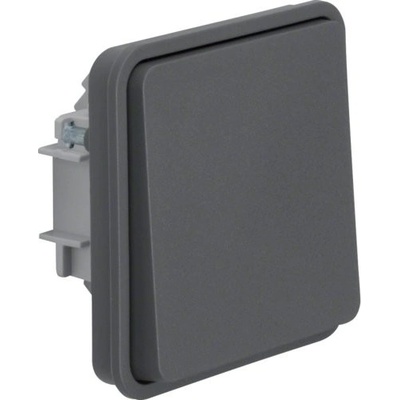 Berker W.1 Modul univerzálního spínače, IP55, šedá 6130763515