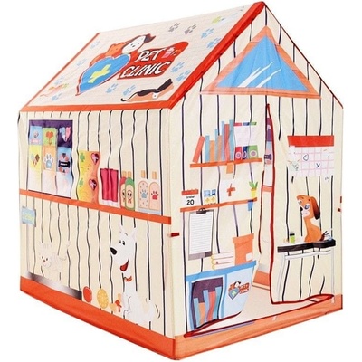 Homestyling stan na hranie 95 x 72 x 102 cm Zvieracia klinika
