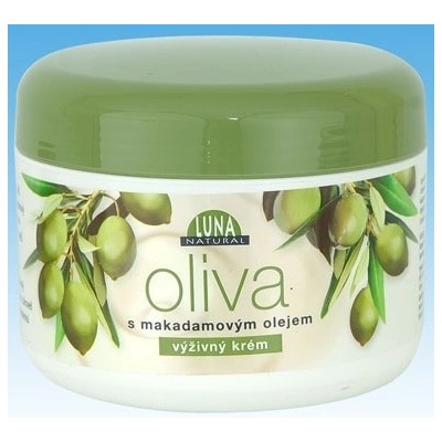 Luna Natural Oliva výživný krám s makadamovým olejem 300 ml
