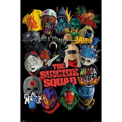 Plakát 61x91,5cm - The Suicide Squad - Icons