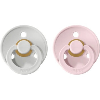 BIBS Colour Natural Rubber Size 1: 0+ months биберон Haze / Blossom 2 бр