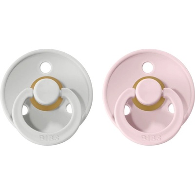 BIBS Colour Natural Rubber Size 1: 0+ months биберон Haze / Blossom 2 бр