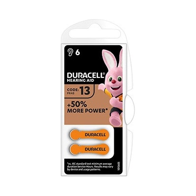Duracell ZA13 PR48 AC13 DA13 6ks 42432