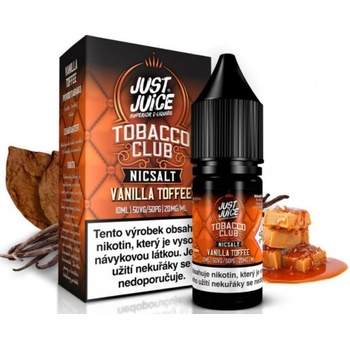 Just Juice Salt Tobacco Vanilla Toffee 10 ml 20 mg