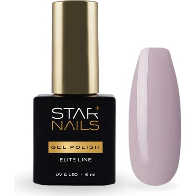 Polish Elite Line Uv Led gel Soft Blush nude ružový gel lak 326 6 ml
