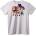 NOONEBRAND Тениска Три героини - M, White