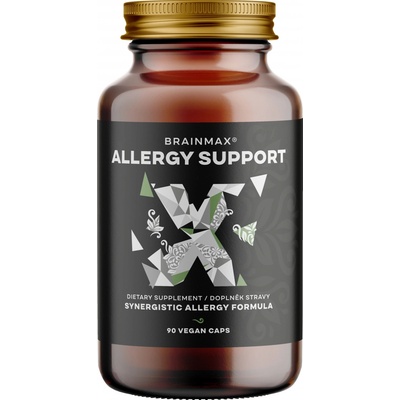 BrainMax Allergy Support, 90 rostlinných kapslí