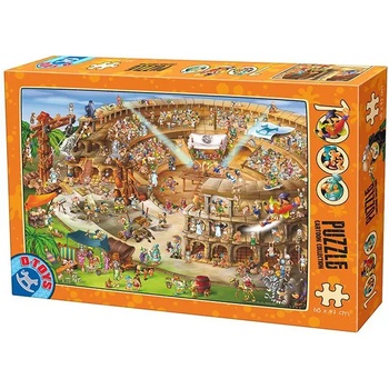 D-Toys - Puzzle The Colosseum - 1 000 piese