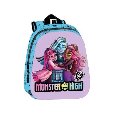 Monster High Училищна чанта Monster High Син Люляк 27 x 33 x 10 cm