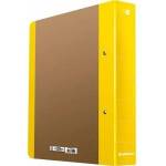 Pbs connect Donau Life 2-ring binder A4 50mm yellow (3835001FSC-11)