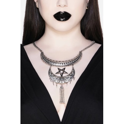 KILLSTAR Колие - Ancestral Night - Сребро - KSRA004498