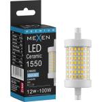 Mexen Vega LED крушка R7S, 12W, Студена - 6500K, 1550 lm - L126-R7S-1265-01 (L126-R7S-1265-01)