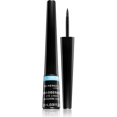 Rimmel Exaggerate Waterproof očné linky 003 Glossy Black 2,5 ml