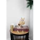 Sova MagicHome Vianoce hnedá 7x9x15,5 cm