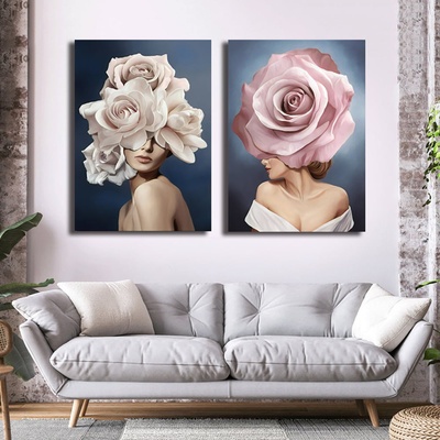 Decono Картини Жени с Рози