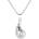 Silenti Jewelry Сребърно колие "Капка