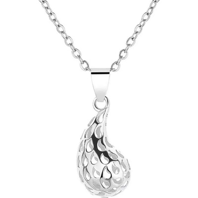 Silenti Jewelry Сребърно колие "Капка