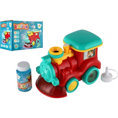 Lokomotíva bublifuk na baterky