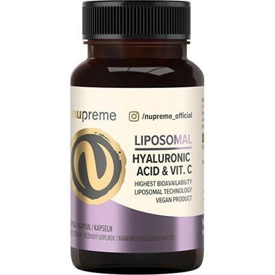 Nupreme Liposomal Kyselina hyalurónová a vitamin C 30 kapsúl