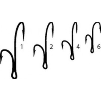 Mustad Dvojháček CL-candát vel.6 10 ks