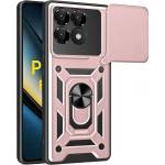 Techsuit Калъф за Xiaomi Poco F6 Pro - CamShield Series - Rose Gold (KF2331015)