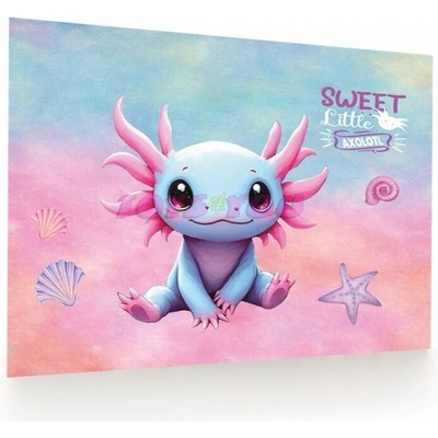 Oxybag podložka na stůl axolotl PVC 58 x 38 cm – Zbozi.Blesk.cz
