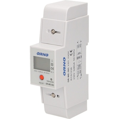 ORNO Jednofázový elektromer 80A O-OR-WE-503