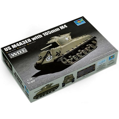 Trumpeter M4A3E8 with 105mm M4 1:72