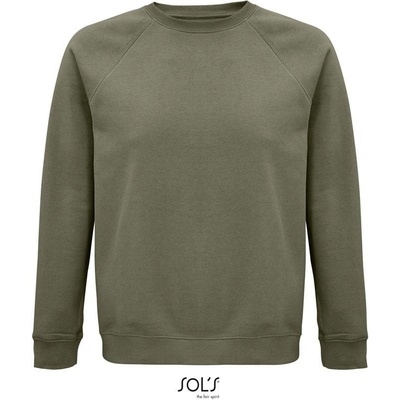 Sol's Space Unisex bio mikina zelená khaki