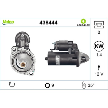 Štartér VALEO 438444