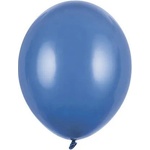 Party Deco Латексови Балони Пастел, Тъмносиньо - 30 см (sb14p-074)